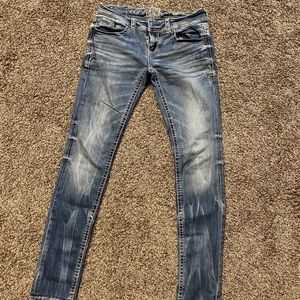 Buckle BKE Black skinnies! EUC. Size 28.